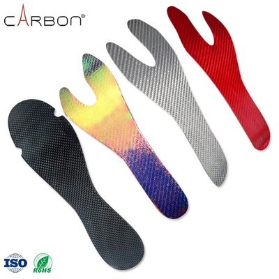 Las plantillas de fibra de carbono personalizadas para deportes de fútbol mejoran la comodidad y el soporte