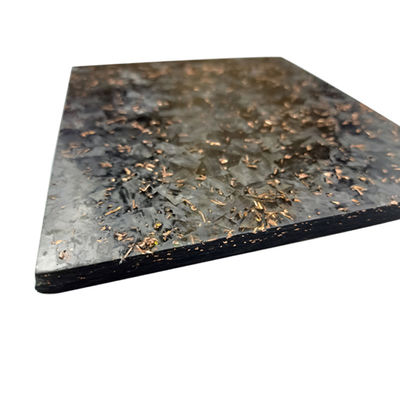 Placa de fibra de carbono de corte con compuesto forjado de cobre rojo y alto contenido de carbono