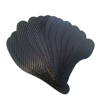Soporte ortopédico de pie plano y soporte de arco de calzado de fibra de carbono personalizado