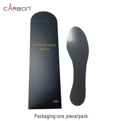 Soporte ortopédico de pie plano y soporte de arco de calzado de fibra de carbono personalizado