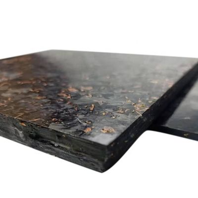 Luminosa/ mate Personalizar Forjado de Oro de papel de aluminio de fibra de carbono 50% Luminosa de tejido de forja de patrón