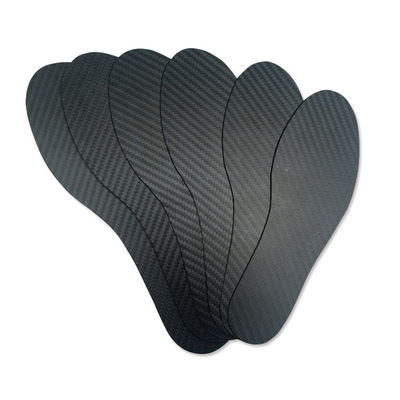 Encajadura de botas de trabajo personalizada en fibra de carbono de 1,2 mm Encajadura de moldeado termoestable para OEM ODM