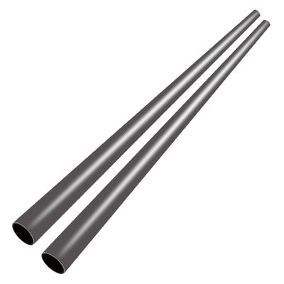 Cue de piscina de fibra de carbono redonda negra con contenido de ceniza del 0% para las necesidades del cliente