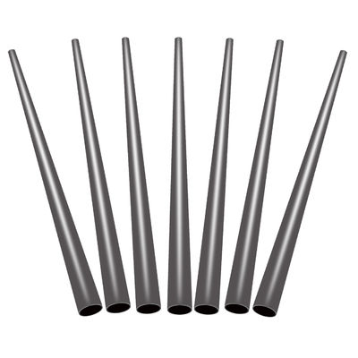 Cue de piscina de fibra de carbono redonda negra con contenido de ceniza del 0% para las necesidades del cliente