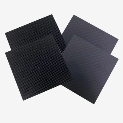 Placa CNC de mecanizado personalizado de fibra de carbono con diseño y tecnología de prensa 3K Twill Plain
