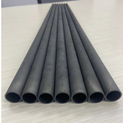 66% de C Contenido de 1.6 mm de fibra de carbono de la piscina con tubo cónico y resistencia a la abrasión