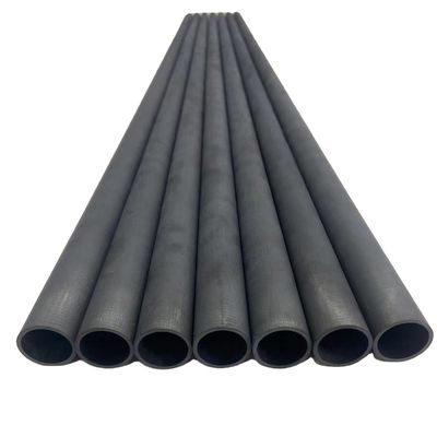 longitud 705mm de fibra de carbono Rod Snooker Cue con alto módulo específico UD acabado brillante