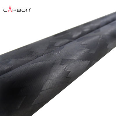 Tubos epoxi de material híbrido de prepreg continuo redondo de 15 mm para la producción de equipos de golf