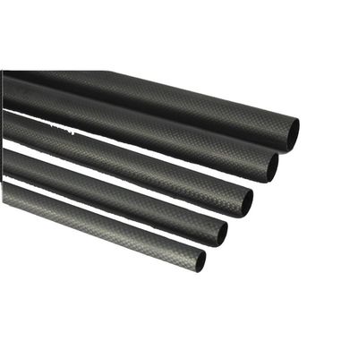 Tiempo de producción 35-45 días 40 mm OD tubo redondo de carbono 3,5 m tubo de fibra de carbono mate