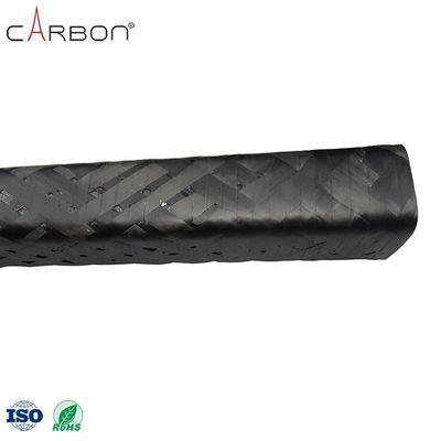 Tubo de fibra de carbono de 200 mm para zapatos deportivos Tejido de forma redonda Performance al aire libre duradera