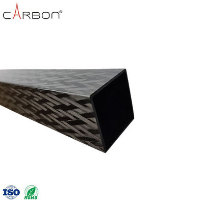 Contenido de H fuerte y duradero % 0,009% tubo de fibra de carbono para equipos de maquinaria deportiva