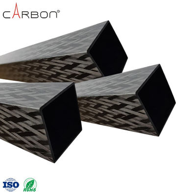Contenido de H fuerte y duradero % 0,009% tubo de fibra de carbono para equipos de maquinaria deportiva