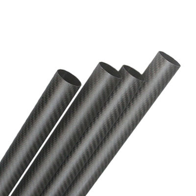 espesor personalizado de fibra de carbono de empuje del poste 21 pies longitud 0,5-25,4 mm de diámetro multi-sección