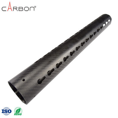 Tubo de fibra de carbono de espesor personalizado para velero como portador de activador químico