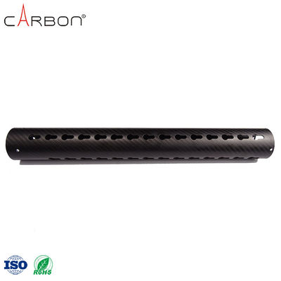 Tubo de fibra de carbono de espesor personalizado para velero como portador de activador químico