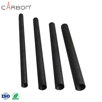 Tamaño personalizado ZhongShan tubo de fibra de carbono para la limpieza con vacío de barras de pesca