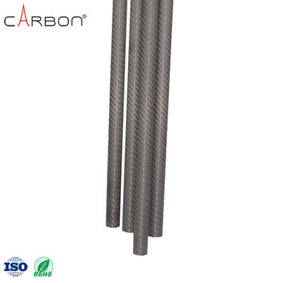 200 acabado tubo de fibra de carbono 3K de carbono mate/brillante ZhongShan para limpieza de canaletas de vacío