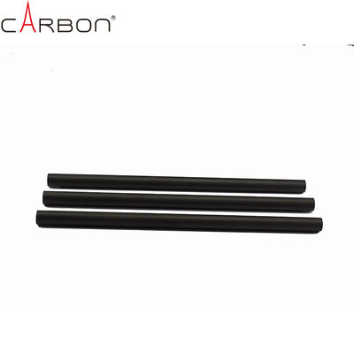 Tubos simples de fibra de carbono 3K para scooters con baja densidad de N Contenido % 0,3-0,6% Competitivo
