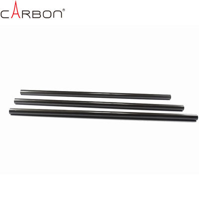 Tubos simples de fibra de carbono 3K para scooters con baja densidad de N Contenido % 0,3-0,6% Competitivo