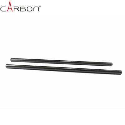 Tubos simples de fibra de carbono 3K para scooters con baja densidad de N Contenido % 0,3-0,6% Competitivo