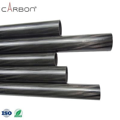 Fibra de carbono de pie palo de drones parte del tubo perfecto para OEM y aplicaciones spot