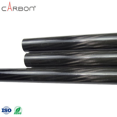 Fibra de carbono de pie palo de drones parte del tubo perfecto para OEM y aplicaciones spot