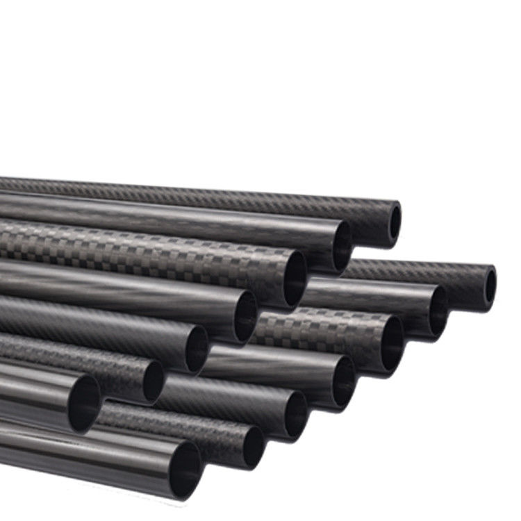 espesor personalizado de fibra de carbono de empuje del poste 21 pies longitud 0,5-25,4 mm de diámetro multi-sección