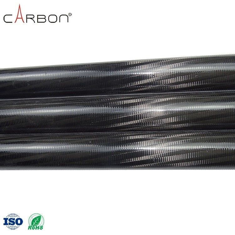 Fibra de carbono de pie palo de drones parte del tubo perfecto para OEM y aplicaciones spot